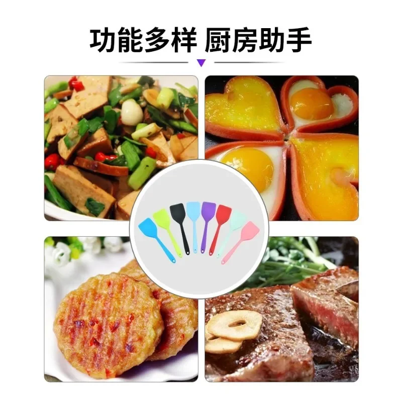 

Mini Silicone Spatula Kitchenware Pan Non-stick Pan Tight Spatula Cooking Kitchen Utensils Small Silicone Spatula