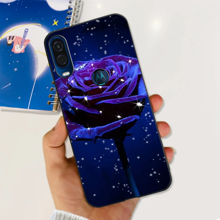 Cute Flower Cat Painted Soft Silicone Phone Case Cover