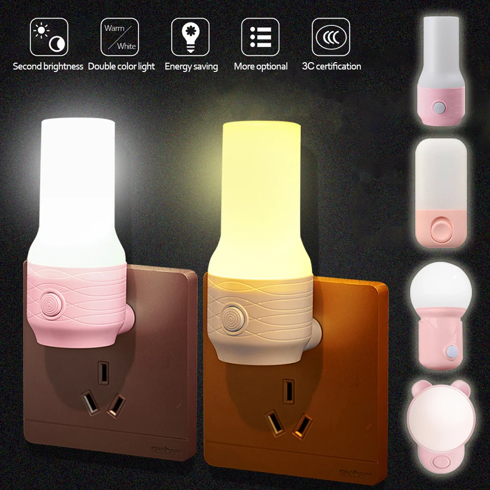 Charming LED Bedside Night Light - Perfect Gift for Children and Adults Alike