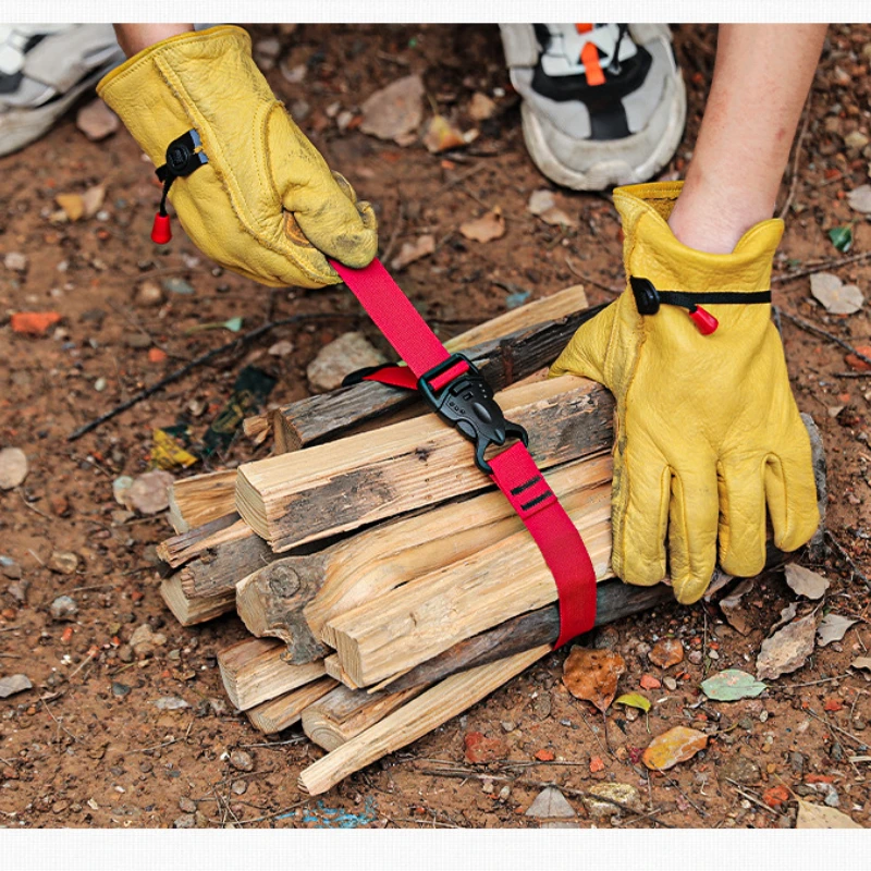 

1pc Nylon Cargo Strap Recyclable Tied Luggage Fastener Ropes with Buckle Down Lash Belt Tied Outdoor Travel Camping Tools