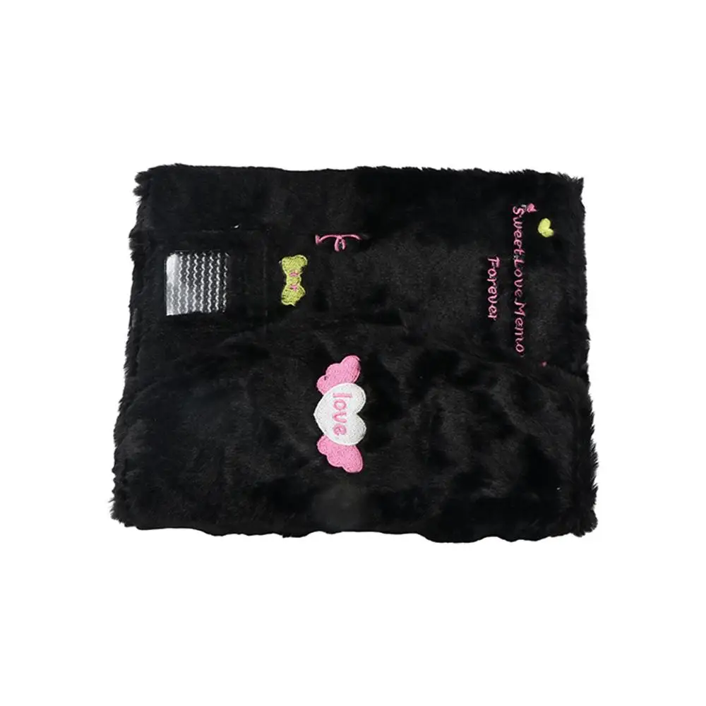 3 Inch Photo A5 Kpop Idol Photocard Binder Book Jacket Loose-leaf Photo Card Holder Fluffy Plush Idol Album
