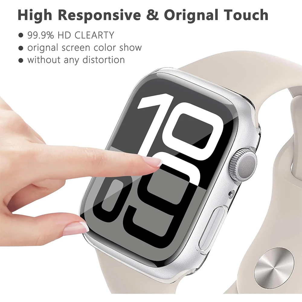 4-Pack Transparent Screen Protector Covers