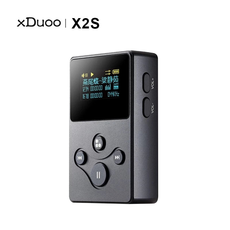Портативный музыкальный плеер XDUOO X2S Hi-Res без потерь DSD128 24 бит 192 кГц 128 ГБ OLED