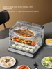 Tqh Folding Speed Steamer Electric Steamer Household Steam Pot Small Multi-Functional Large Capacity Three Layers 4