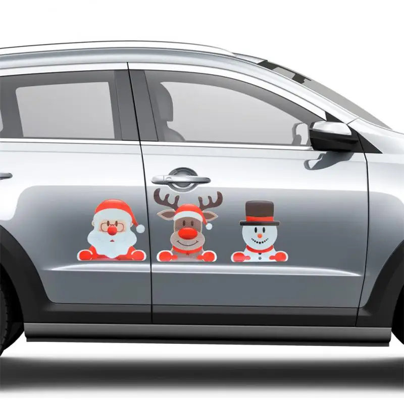 Christmas-Decoration-Magnetic-Car-Stickers-Decals-Refrigerator-Magnets