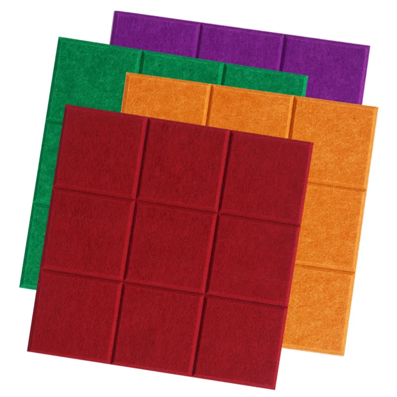 

Thickened Felt Stick Storage 30cmx30cm Message Board Creative Felt Wall Hanging Storage Intelligence In Multicolor Wall Stickers