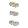 X52A-Underwear Storage Box Socks Briefs Bras Panties Holder Wall Mounted Multi-Grids Movable Baffle Capacity Dustproof 1