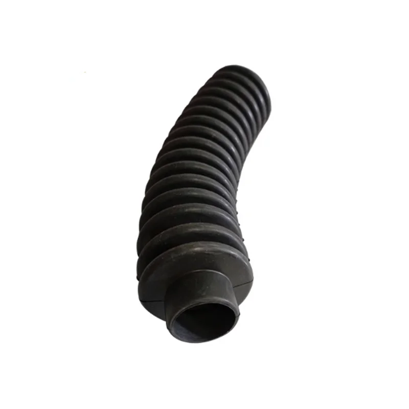 5Pcs OD 40mm Special Over-Wire Hose Dust-Proof Protective Conduit For Automobile Wiring Harness Rubber Black Corrugated Tube