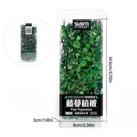 1 Box Scene Model Micro Landscape DIY Miniature Plant Creepers Simulation Rattan Leaves Sand Table Vegetation Fairy Garden - Image 6
