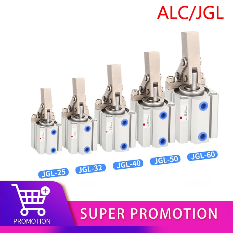 Jgl-lever Cylinder Alc Clamping Rocker Arm Die Cilindro de Pressão de ar 25 32 40 50 63 80 100 T5r