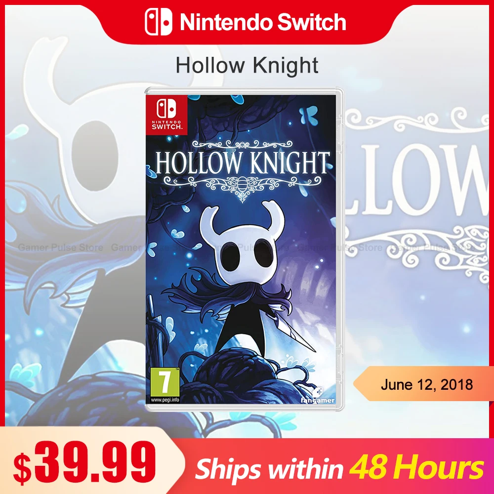 

Hollow Knight Полый рыцарь Nintendo Switch, игровые предложения, 100% оригинальная официальная игровая карта, экшн-платформер, жанр для Switch OLED Lite