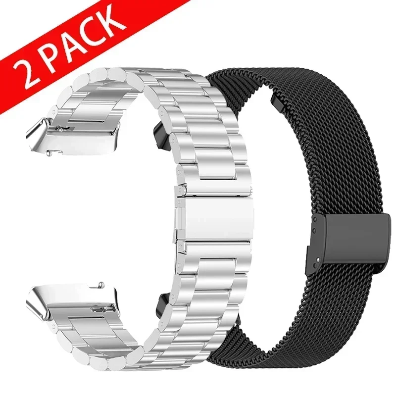 Stainless Steel No-Gap Metal Strap Wristband Bracelet