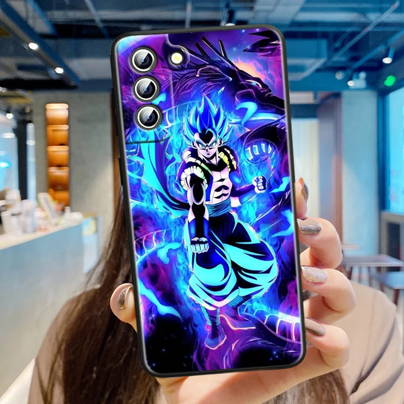 Goku D-Dragon Ball Z Anime For Samsung Galaxy S24 S23 S22 S21 S20 FE S10 S10E Plus Ultra Pro Lite 5G Black Back Phone Case