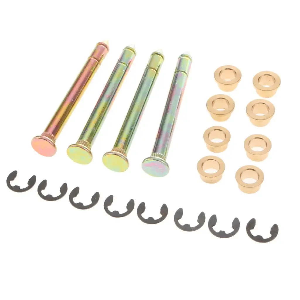 

Set Door Hinge Pins Pin Bushing Fits for Ford Truck SUV F150 F250 F350