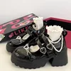 Mary Janes Shoes for Women's Pumps Medium Heel Platform Heels Kawaii Lolita Fashion Round Toe Girls School Gothic  1
