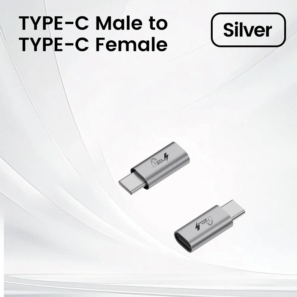 High-Speed USB/Type-C Data Blocking Charging Adapter for Enhanced Device Security