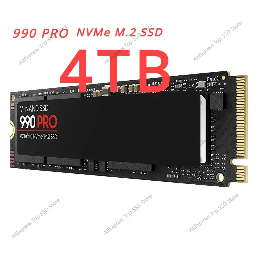 

Supplier 990 PRO 4TB 2TB 1TB M.2 2280 PCIe4.0 NVMe SSD Gaming Internal Solid State Hard Drive Up To 7450MB/s for PS5 Laptops