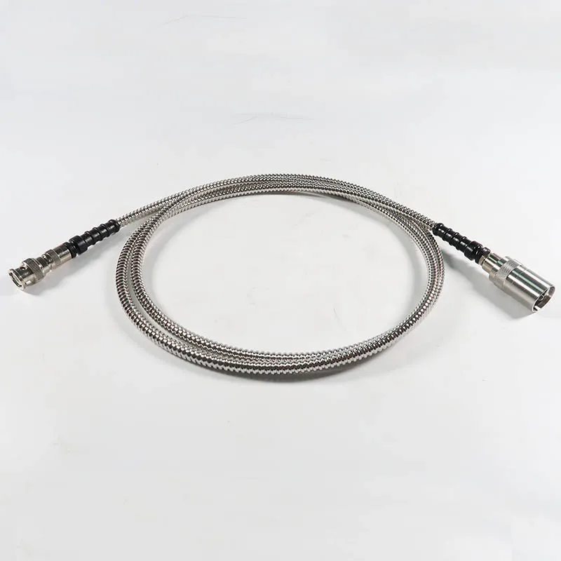 

compatible with Panametrics BCU-58-6 Armored stainless steel ultrasonic cable TMTeck-made BNC to UHF cable for flaw detector