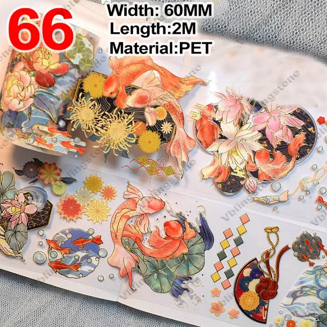 3Pcs Vintage Washi Tape Set - Butterfly, Bird & Floral Design PET Tapes For Journaling, Scrapbooking | Decorative Craft Tapes