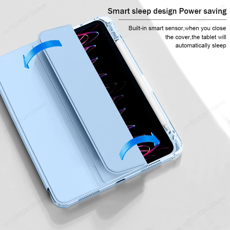 For iPad Case For iPad 10 10th 11th Generation 2024 Pro 13 12.9 11  Air 11" 13" 4 5 10.9 iPad 10.2 7th 8th 9th 9.7 5th 6th Cover 2