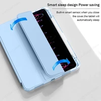 For iPad Case For iPad 10 10th 11th Generation 2024 Pro 13 12.9 11  Air 11" 13" 4 5 10.9 iPad 10.2 7th 8th 9th 9.7 5th 6th Cover 2