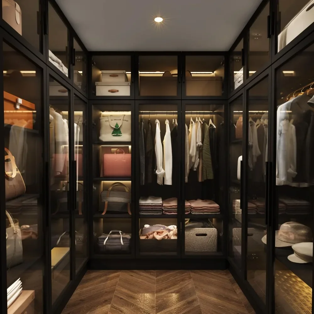 LED Wardrobe Display Cabinet 1