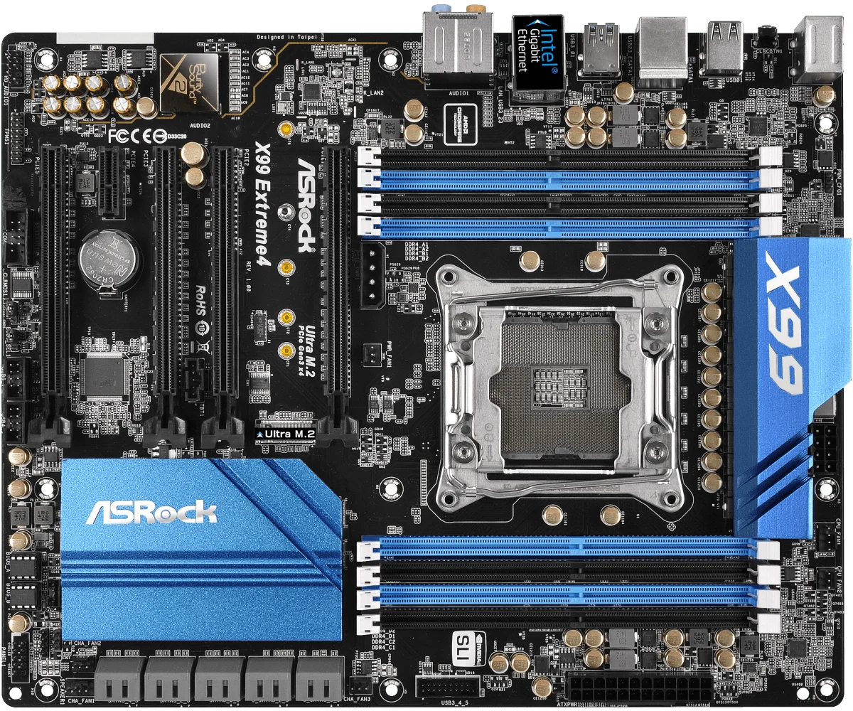 X99 Motherboard ASRock X99 EXTREME4 Motherboard LGA 2011-3 DDR4