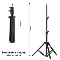 Universal Projector Tripod Stand Stretchable Projector Bracket Aluminum Alloy Portable Holder Adjustable Height for LCD Project - Image 6