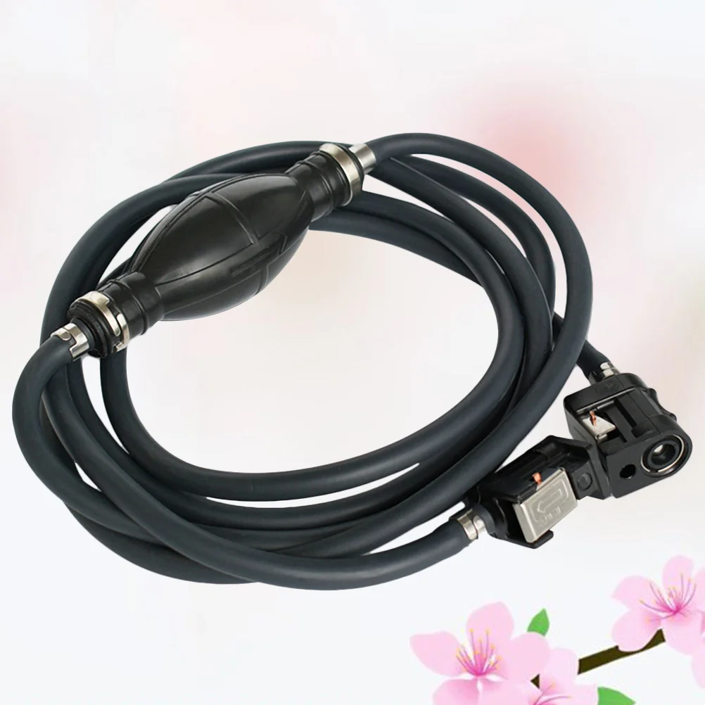 

Внешняя конструкция для монтажа на мотоцикл ручной насос для топливного бака, ручной насос, топливная труба, внешние антистатические трубные фитинги (черный)