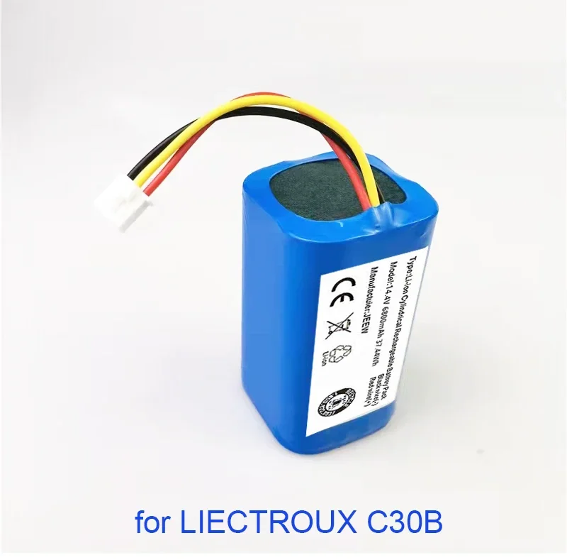

Free shipping 2022 New Original Battery for LIECTROUX C30B Robot Vacuum Cleaner 14.4v 6800mAh, Lithium Cell 1pc/pack