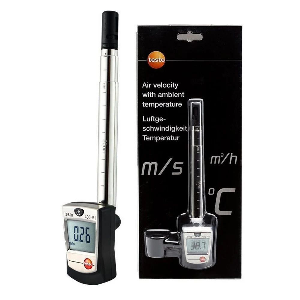 Testo 405 V1 Thermal Anemometer Digital Anemometer Indoor Air Speed