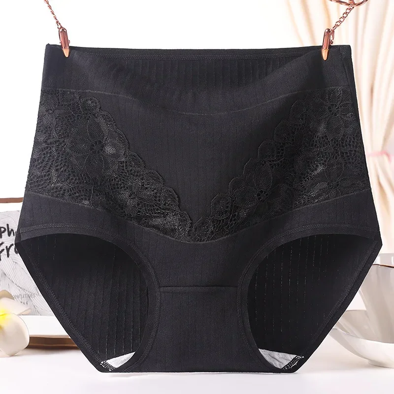 

High Waist Underwear Female Cotton Middle-aged Women Mother Big Size Fat Mm Cotton Shorts for The Elderly