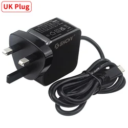 High - Performance 27W USB - C Power Adapter with EU/US/UK Plug Charger (UK Plug)