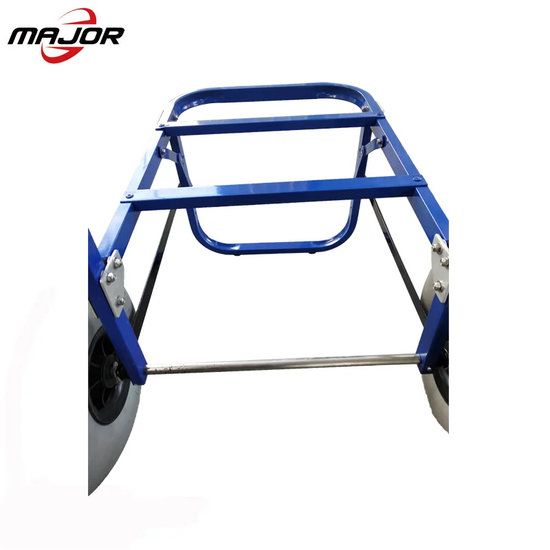 Folding collapsible wagon trolley portable aluminum surfboard fishing beach rod