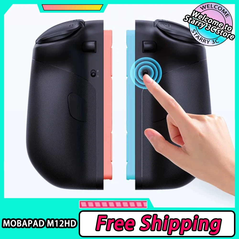 MOBAPAD M12HD 무선 조이콘 스위치 2 TMR 조이스틱 HD 진동 기계식 블루투스 버튼 리맵 매크로 게임패드 선물