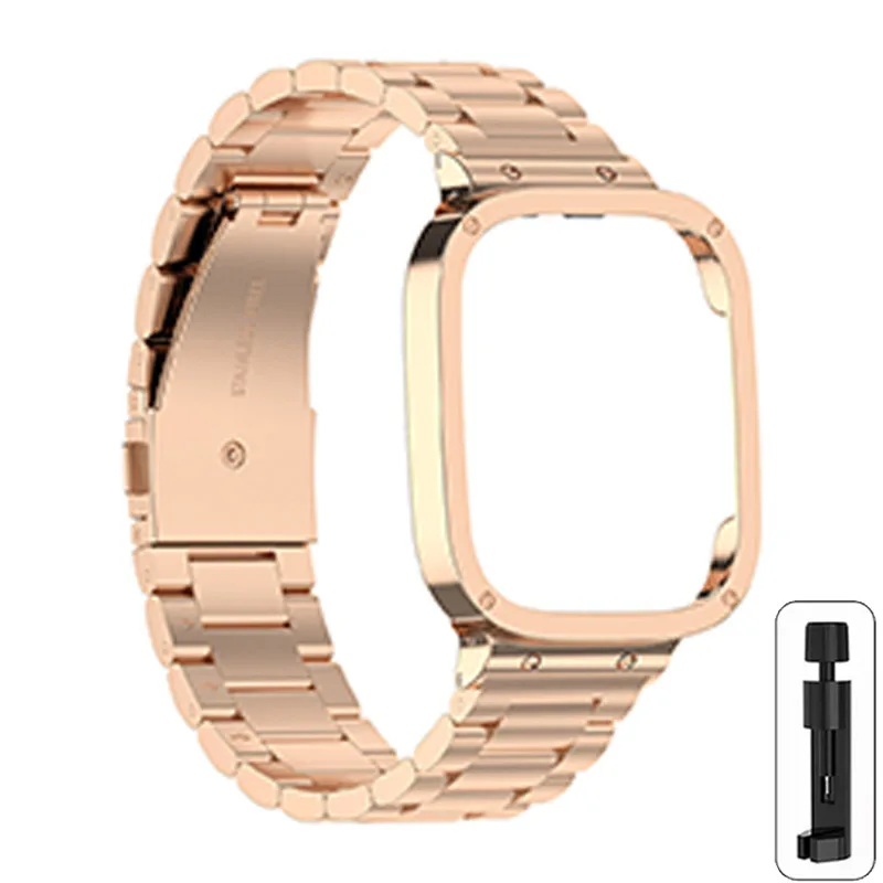 Stainless Steel Metal Strap with Protective Cover