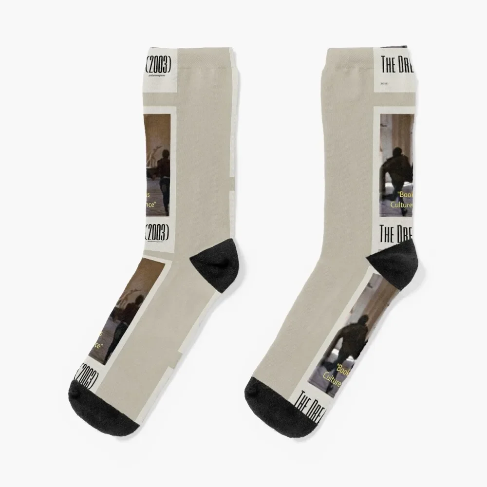 

For all the "Dark Academia" lovers, the dreamers movie Socks Antiskid soccer funny gift Socks Women Men's