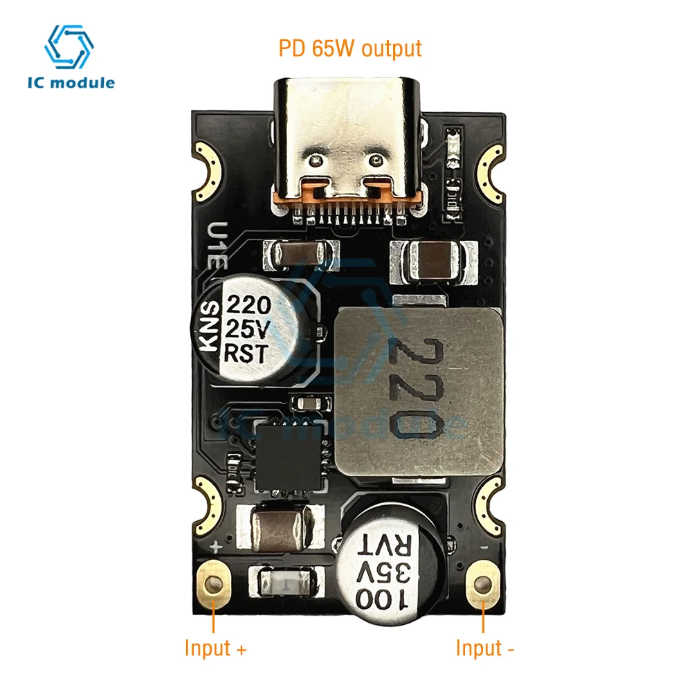 Рисунок 4 - PD65W модуль быстрой зарядки интерфейс Type-C PD3