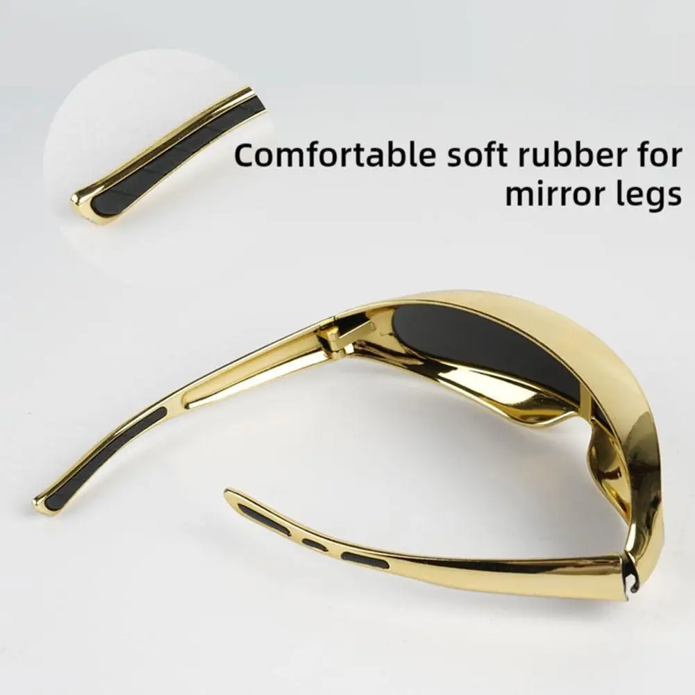 Protective Mirror Welding Goggles Portable Anti-Glare Protective Glasses UV Goggles For Welders 2 Colors