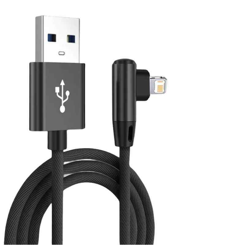 90 Degree USB Cable For iPhone 14 13 12 11