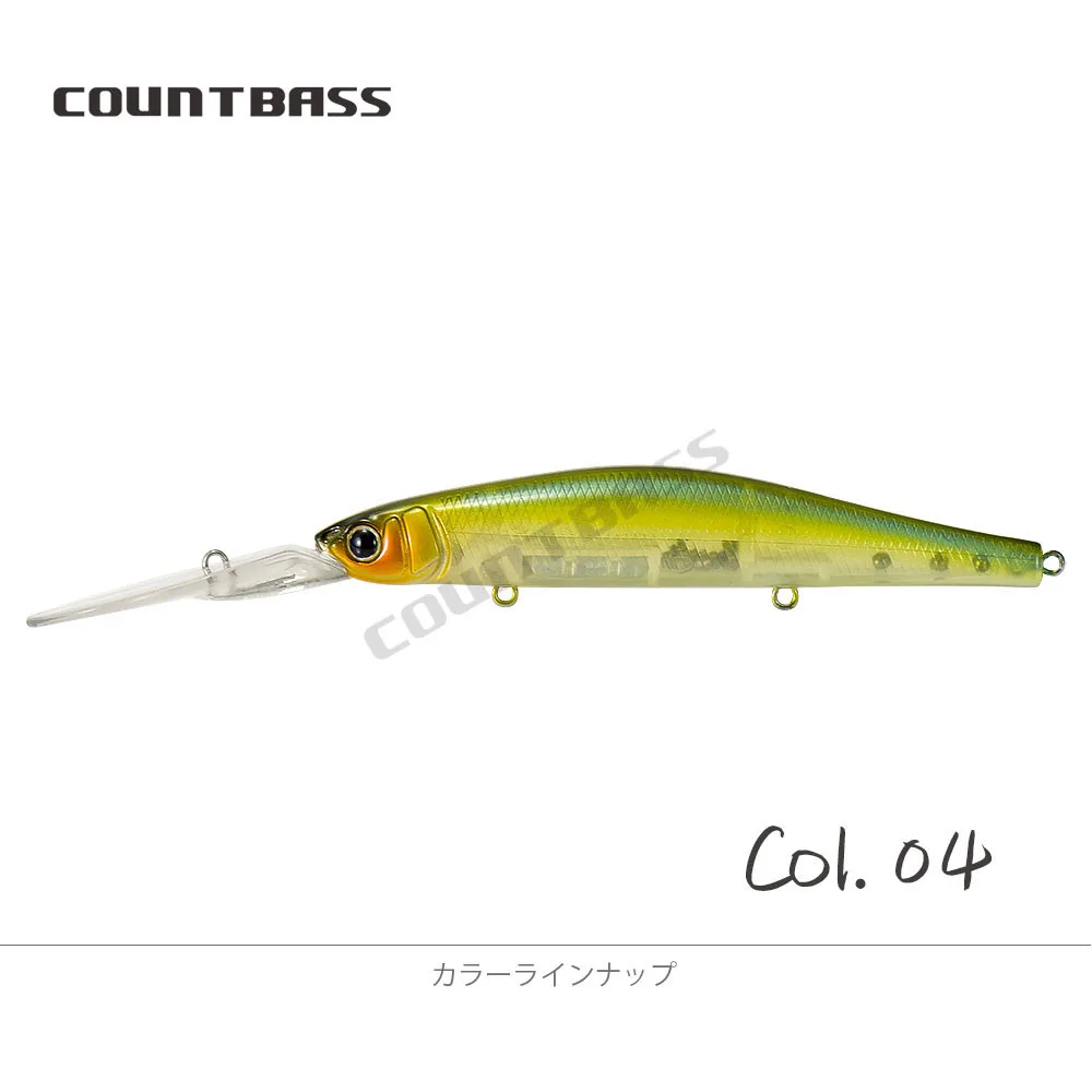 COUNTBASS Floating Minnow 110 mm 14,5 g Deep Diving Jerk Baits Tiefe 3 m Hardbaits Angler's Fishing Lures Wobbler – Detail 16