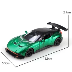 Bagged Alloy Racing Car Toy - Simulated Vehicle and Car Ornament (Aston Martin Green)