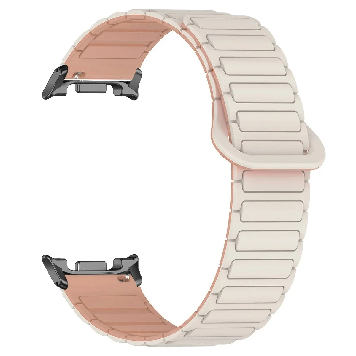 Magnetic Silicone Sports Watch Bracelet Strap