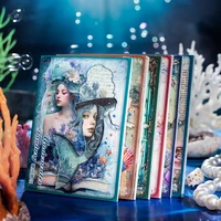 Yoofun 30pcs Underwater Fantasy Vintage Mermaid Collage Decor Material Paper Creative DIY Junk Journal Stationery Papers 1