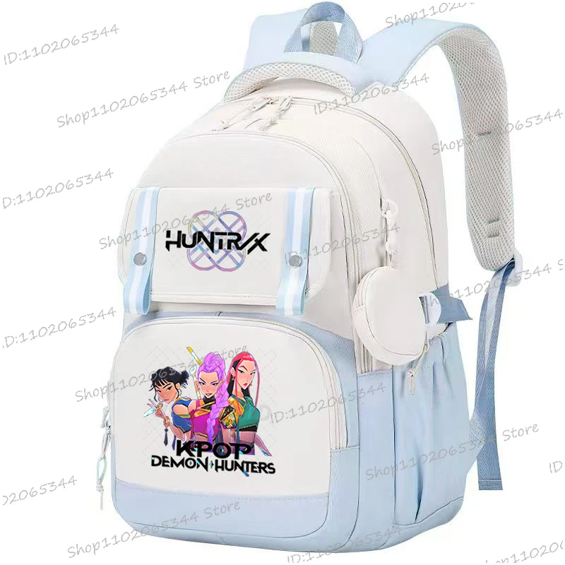 Sac à Dos KPop Demon Hunters - Motif Rumi/Mira/Zoey - Léger Et élégant Pour école Et Voyage