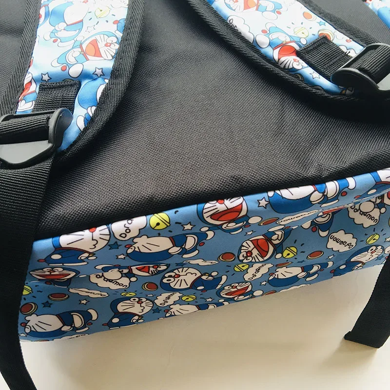 Doraemon children cartoon schoolbag boy girl cute new pattern backpack student school bag lunch box bag 4
