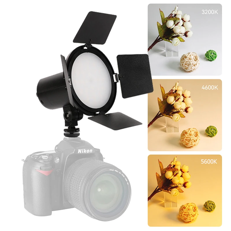 

RGB LED Video Light Photography Studio Light LED Video Lamp 360 Full Color Continuous Lighting for Portrait Outdoor YouTube