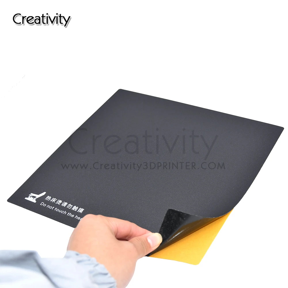 

3D Printer Hot Bed Removable Plate Sticker 214x214/235x235/310x310mm Hot Bed Platform Sticker for Ender-3 Ender-3 PRO CR-10
