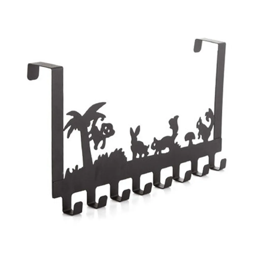 

Strong Iron Seamless Nail-free Hook Bathroom Transparent Wall Glue Sticky Magic Door