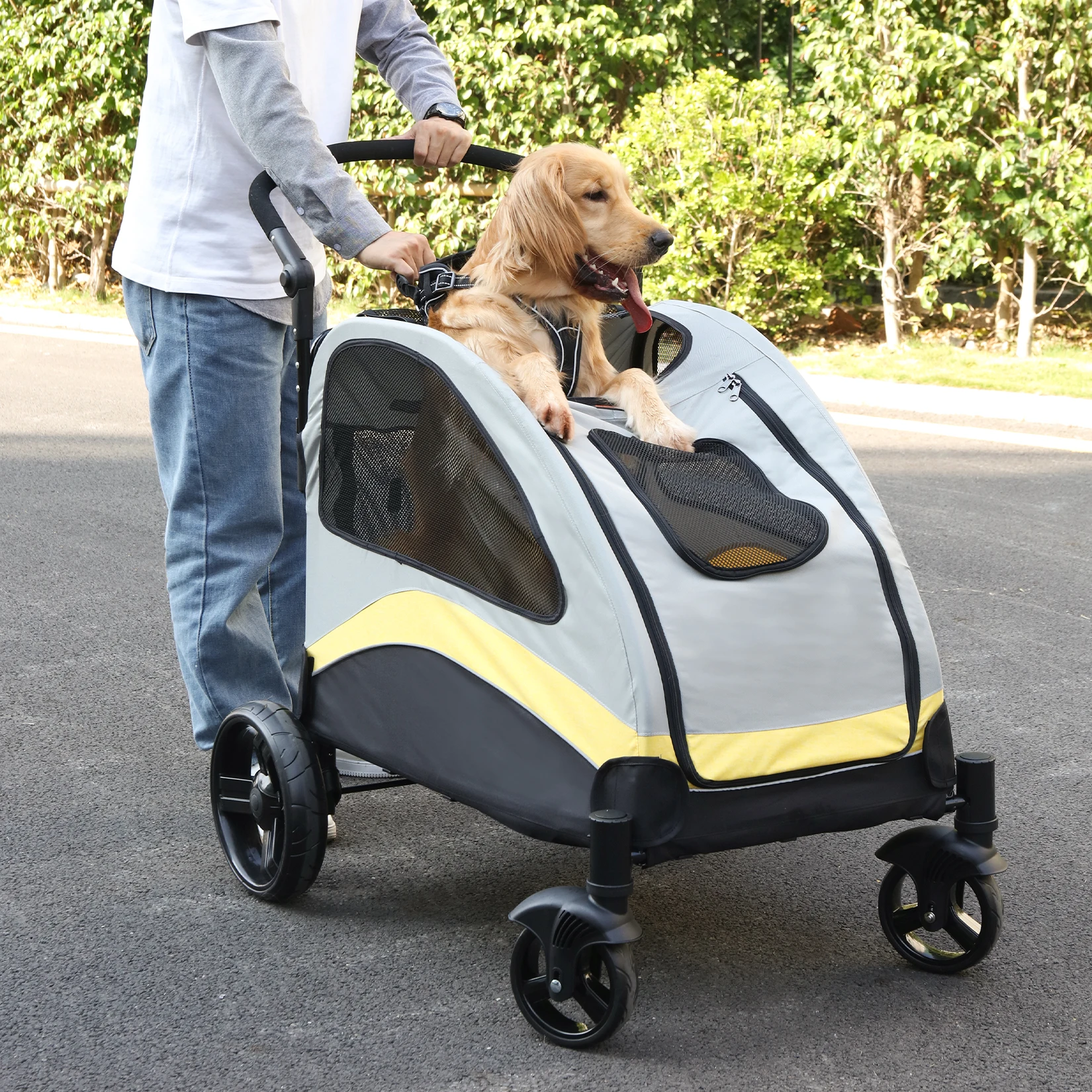 Foldable Dog Stroller 3
